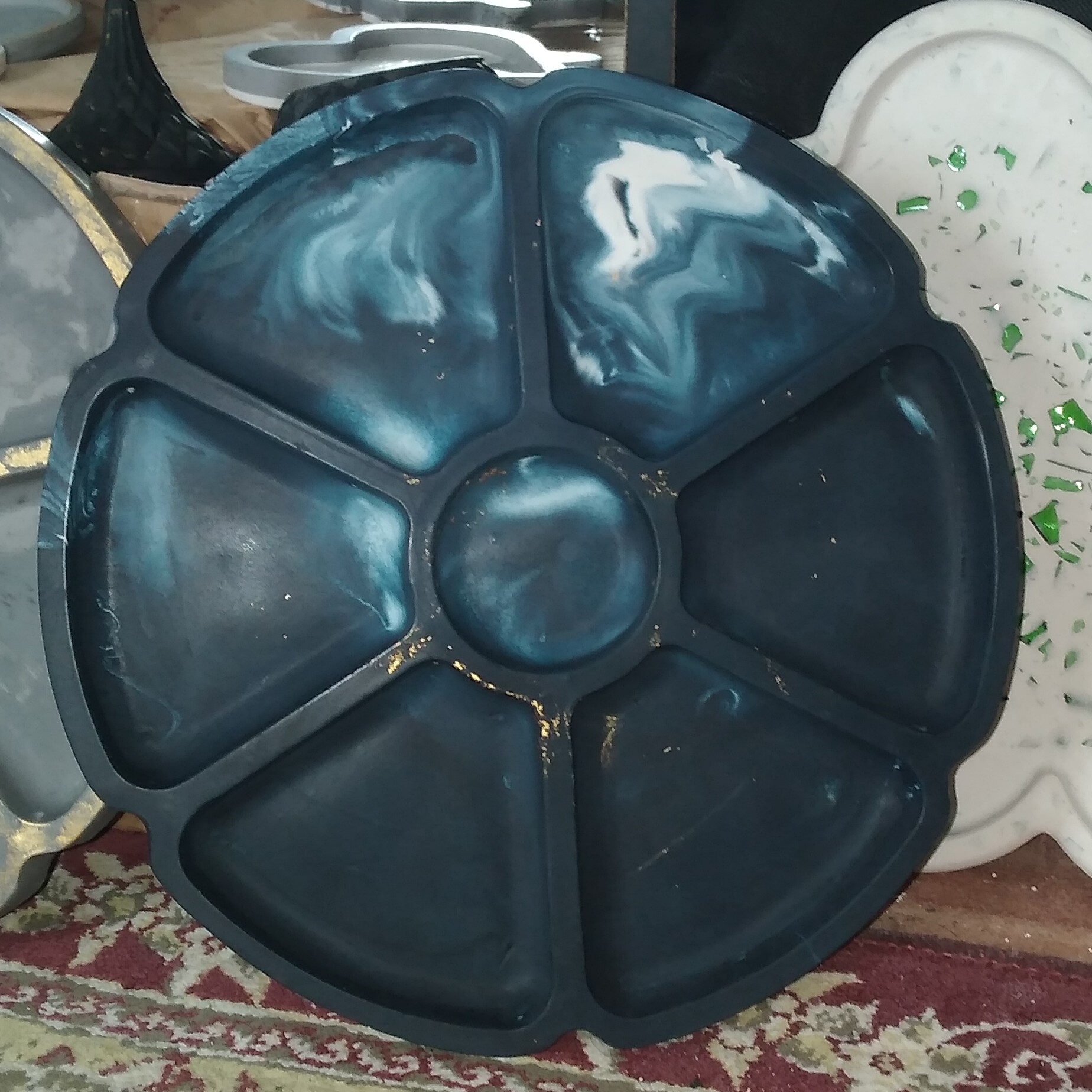 سینی مزه،اردو خوری