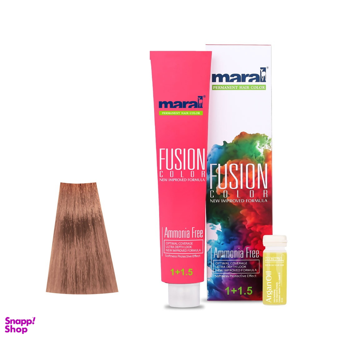 رنگ مو مارال (Maral) مدل Fusion Color شماره 8691 رنگ ماری گلد حجم 100 میلیلیتر