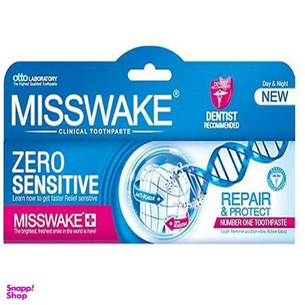 خمیر دندان میسویک (Misswake) مدل Zero Sensitive حجم 75 میلی لیتر