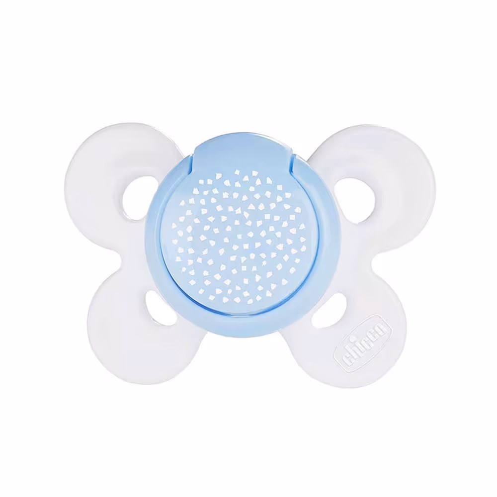 پستانک سیلیکونی 0-6 ماه ارتودنسی چیکو Chicco