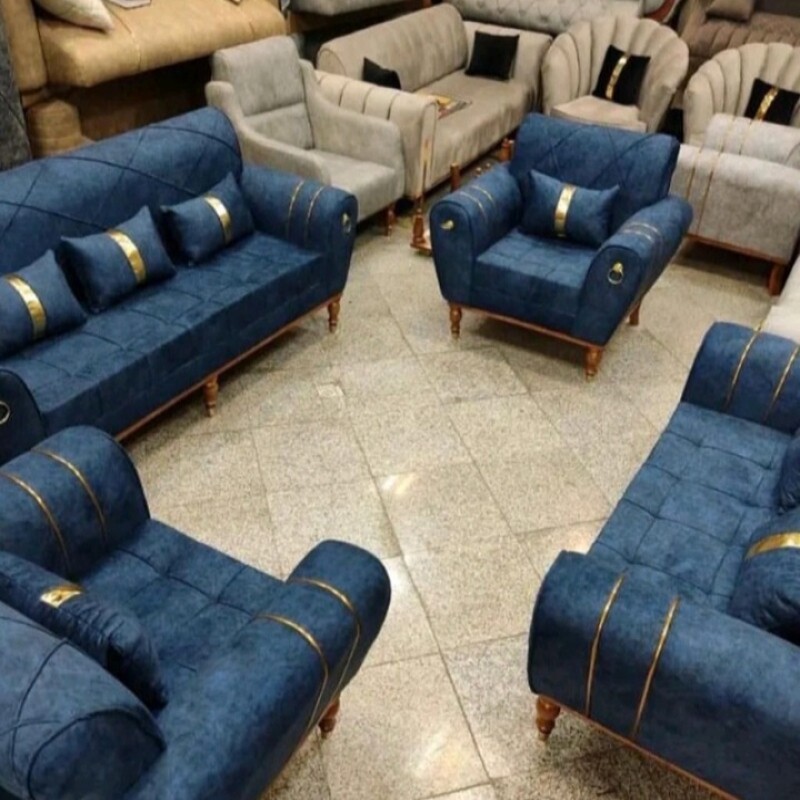 مبل اسکارلت پایه فلزی  هزینه ارسال با مشتری