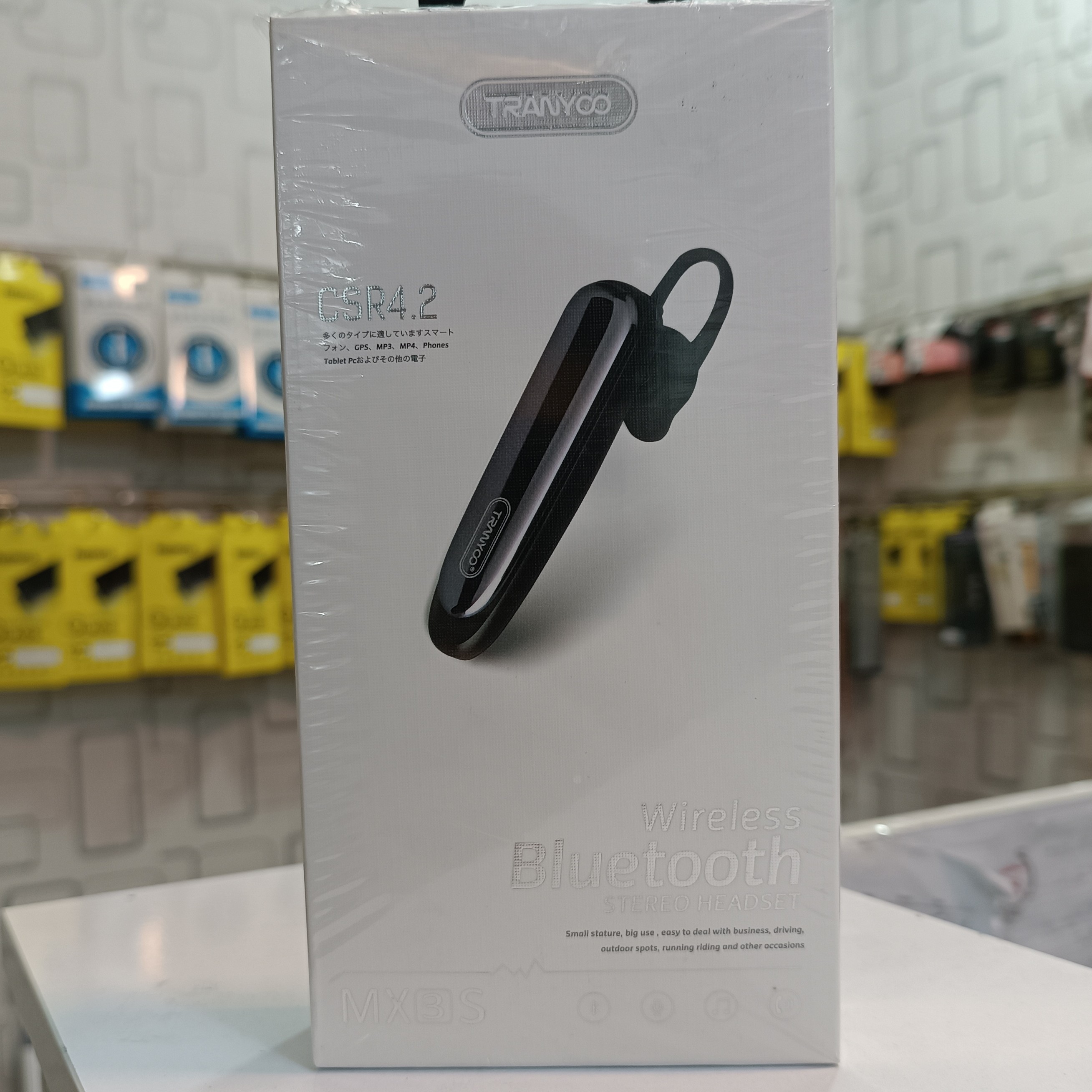 هنذفری تک گوش TRANYOO MX3S