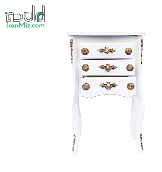 میز تلفن 3 کشو ساده