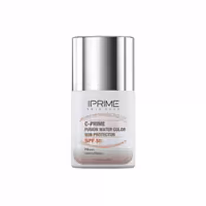 ضدآفتاب رنگی فیوژن پرایم واتر حاوی ویتامین SPF50 C  Natural Beige حجم 40 میلی لیتر