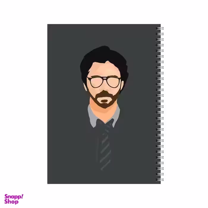 دفتر مشق 50 برگ بامبیلیپ طرح پروفسور مانی هیست کد 6051995