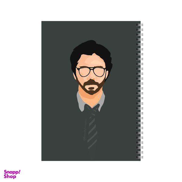 دفتر مشق 50 برگ بامبیلیپ طرح پروفسور مانی هیست کد 6051995