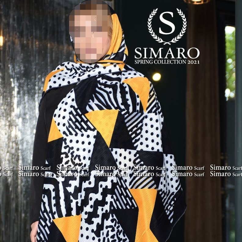 روسری طرح اسپرت مجلسی