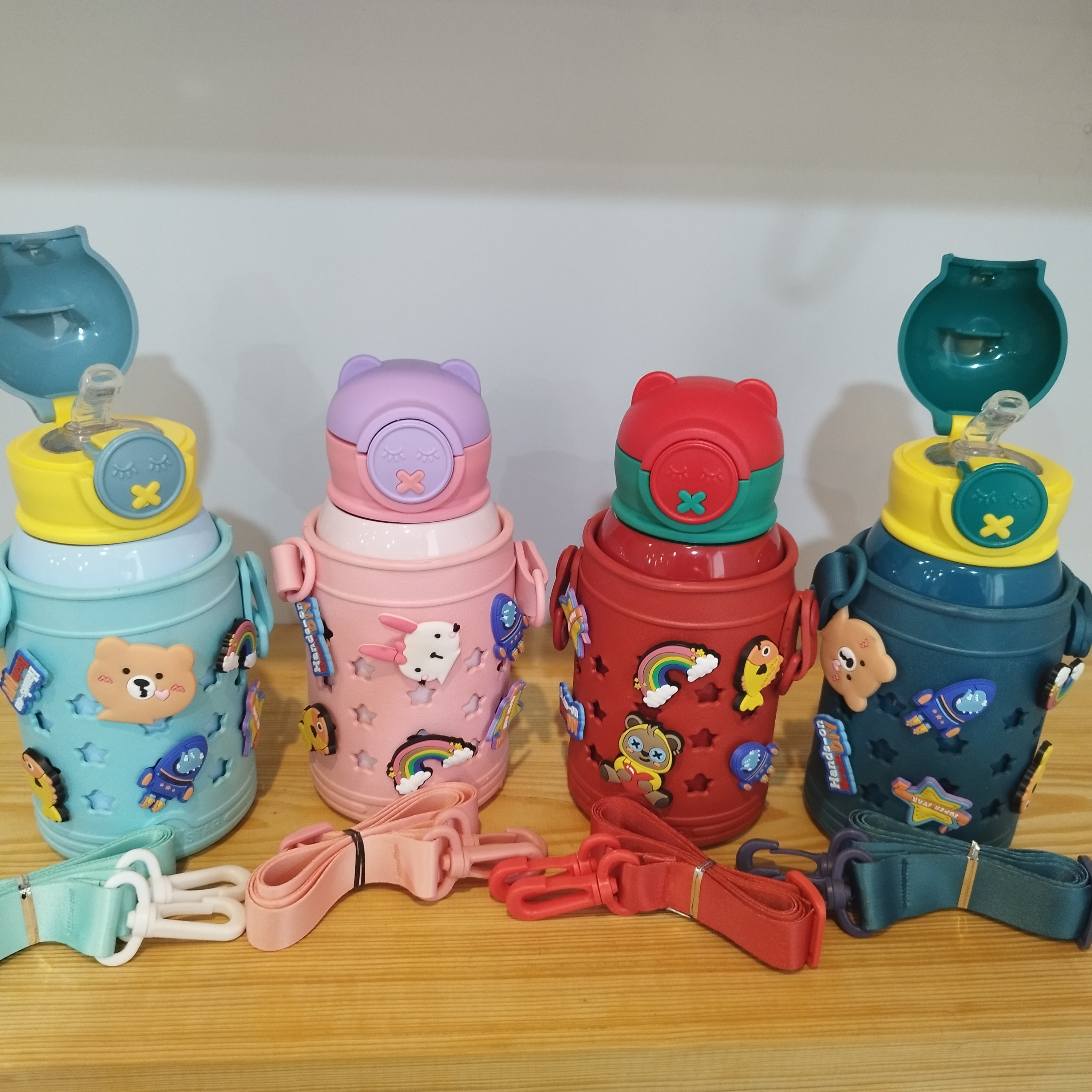 قمقمه پازلی دارای درب آسان نوش حجم 500 میل