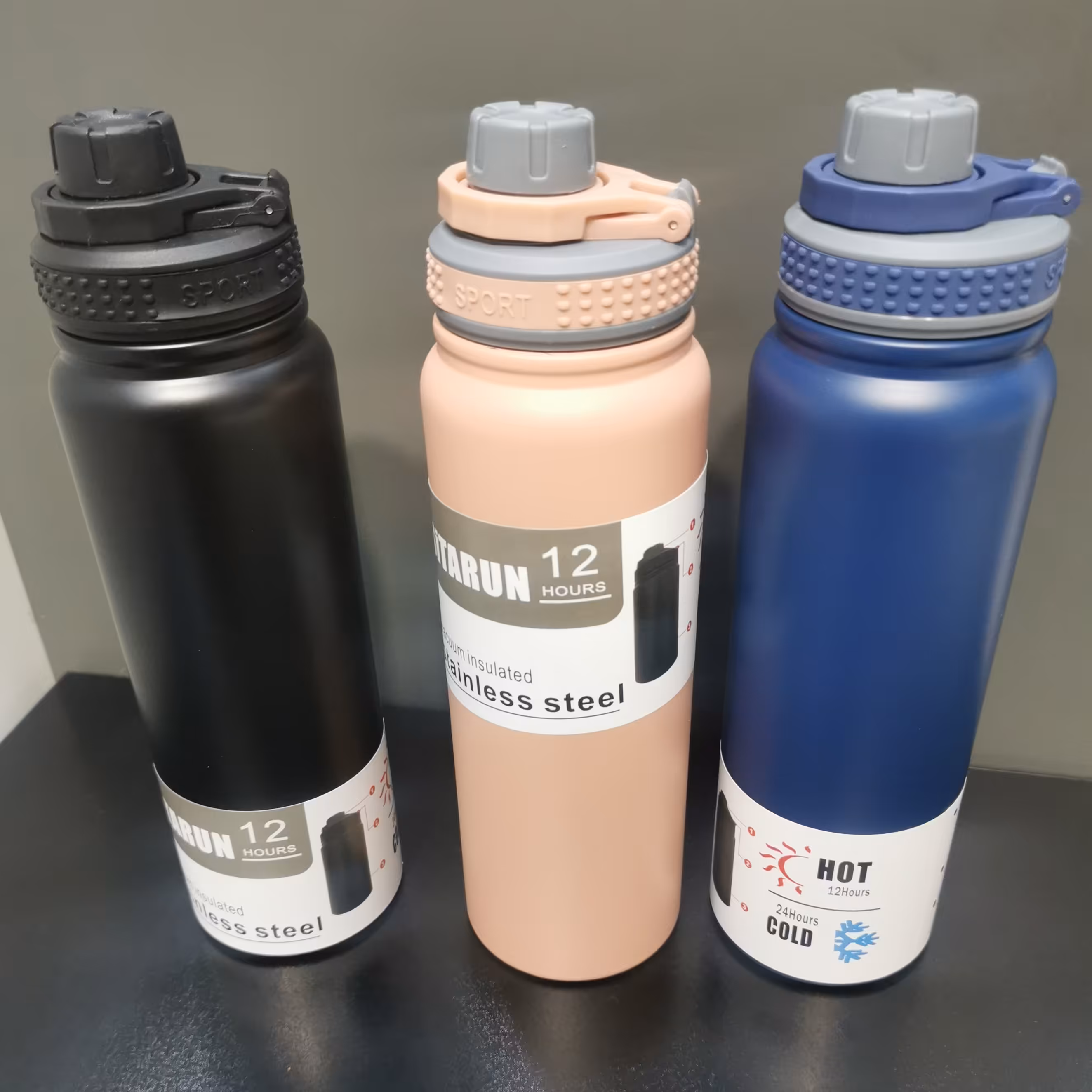 فلاسک 800 میل جنس داخل استیل 12 ساعته. مخصوص نوشیدنی گرم و سرد 