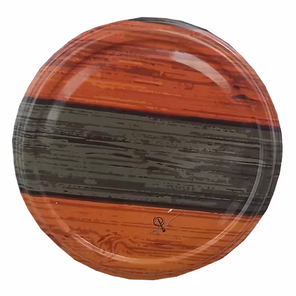 درب بانکه و شیشه قطر 8.5 بسته 6 عددی چند رنگ