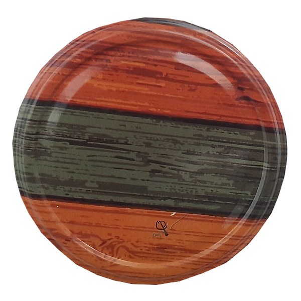 درب بانکه و شیشه قطر 8.5 بسته 6 عددی چند رنگ