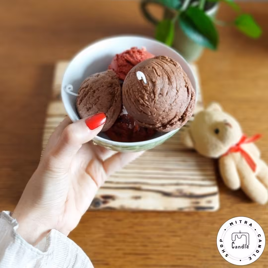 شمع اسکوپ بستنی