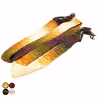 شال گردن چند رنگ دست باف زیبا عرض 7 سانتیمتر