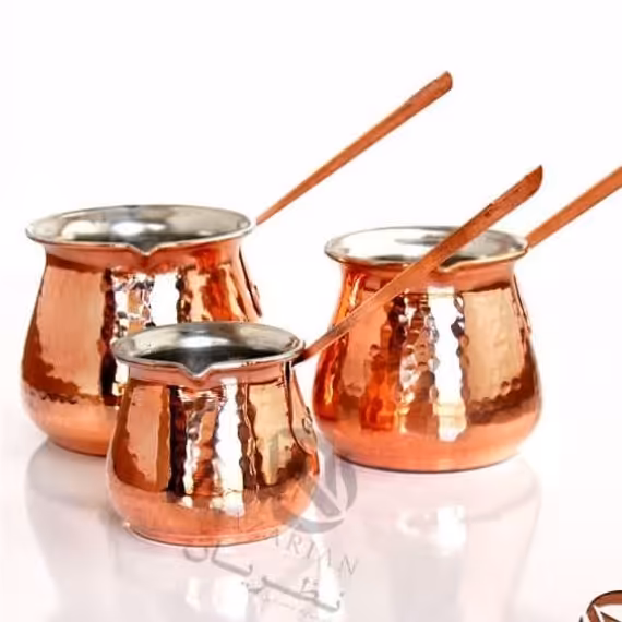 قهوه جوش مسی متوسط (6 کاپ)