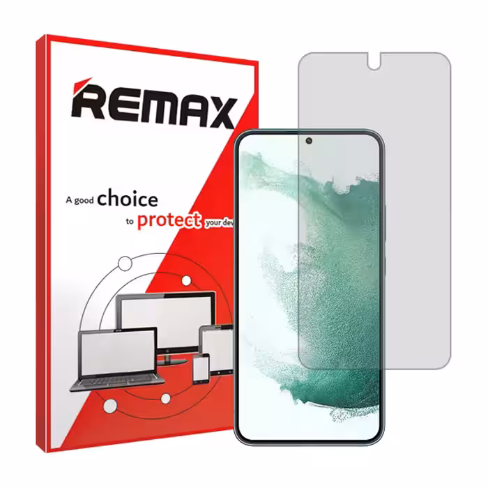 گلس سامسونگ Galaxy S22 Plus 5G مدل شفاف برند ریمکس کد S