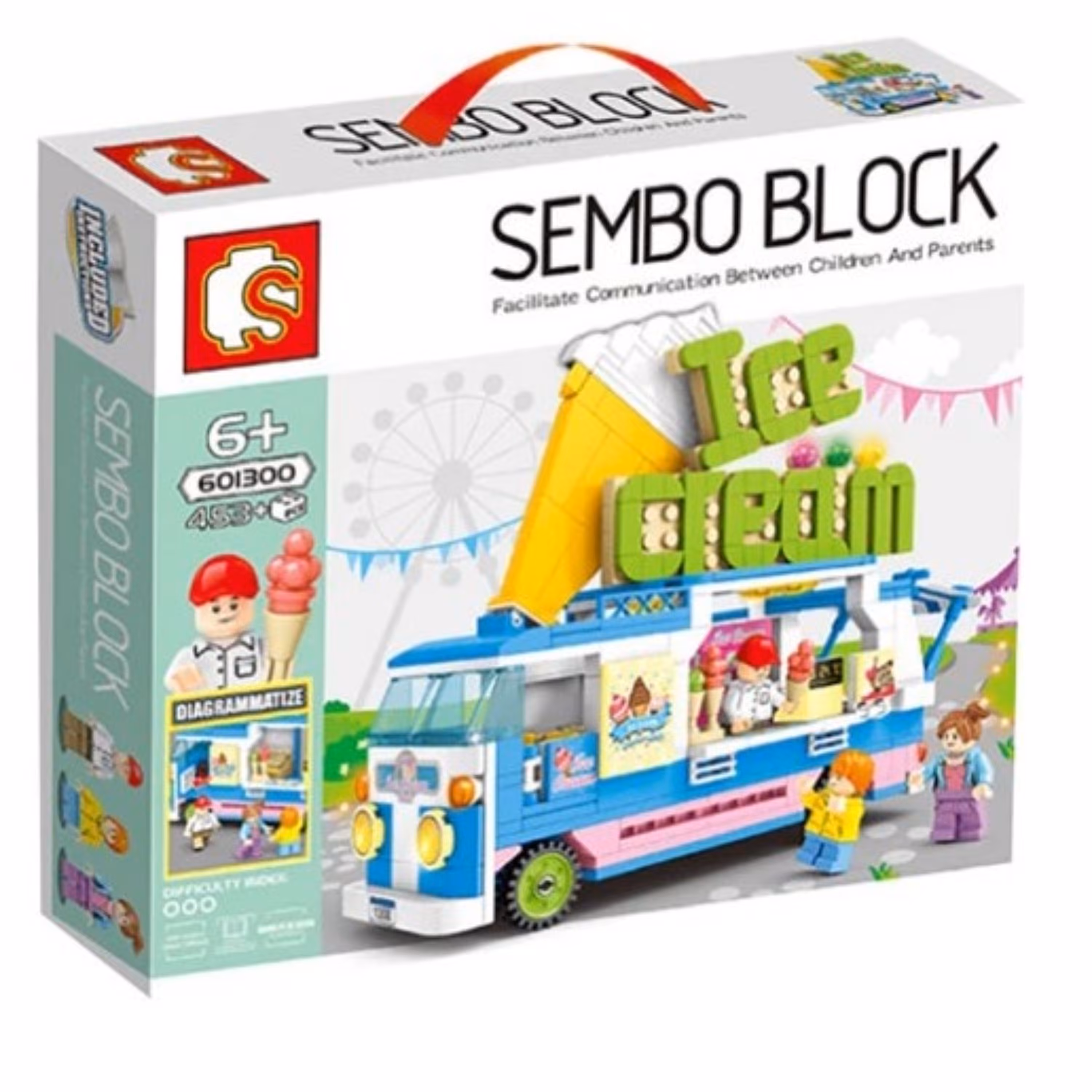 ساختنی سیمبوبلاک مدل Ice Cream کد 601300