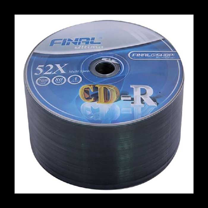 سی دی CD خام فینال پک 50 عددی