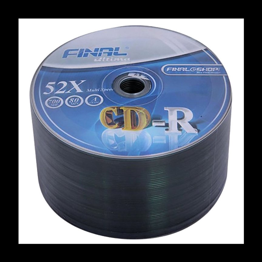 سی دی CD خام فینال پک 50 عددی