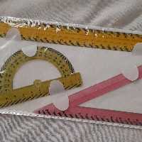 ست خط کش گونیا نقاله