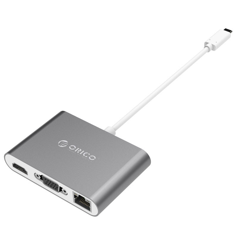 مبدل USB-C به USB/RJ45/VGA/HDMI اوریکو مدل RCNB