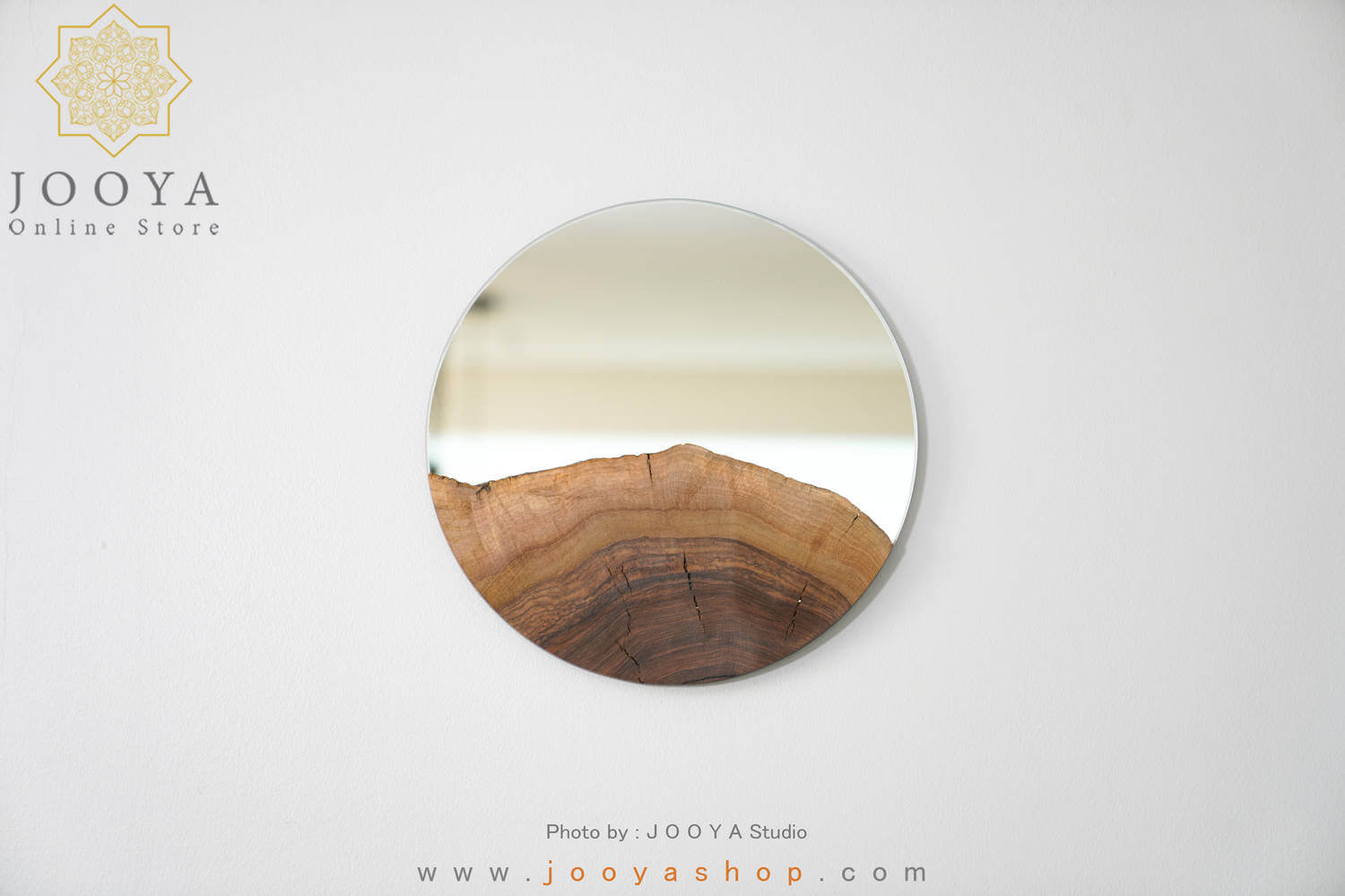 آینه روستیک طرح شعله