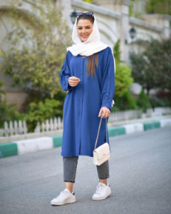 مانتو زنانه ابروبادی مدل تامیلا