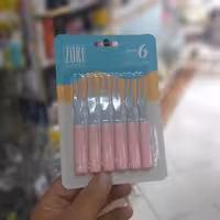 چنگال صبحانه خوری کوچک بسته 6 عددی