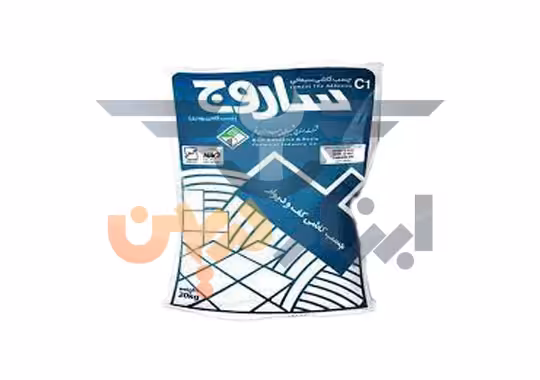 چسب کاشی پودری ساروج کف و دیوار 20 کیلوگرمی