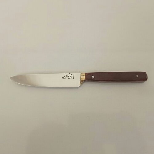 چاقو آشپزخانه بسیار تیز فولاد استیل دم دستی نوروزی زنجان با کیفیت عالی دسته فیبر