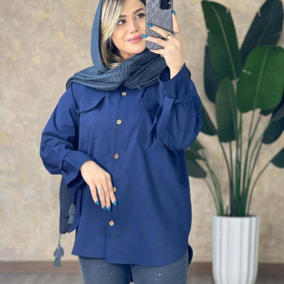 مانتو اسپرت زنانه کتان بنگال مدل 200269