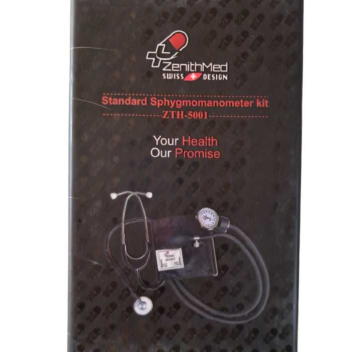 فشارسنج آنالوگ (عقربه ای) زنیت مد مدل ZTH5001 طرح مشکی