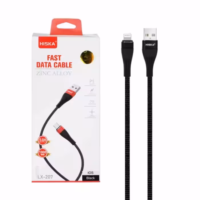 کابل شارژ فست آیفون هیسکا مدل LX-207