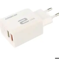 کلگی شارژر دو پورت آرسون ‌ARSON AN-27 اداپتور دوتایی یک به دو 2.4 آمپر 2.4A دو کاناله دو یو اس بی