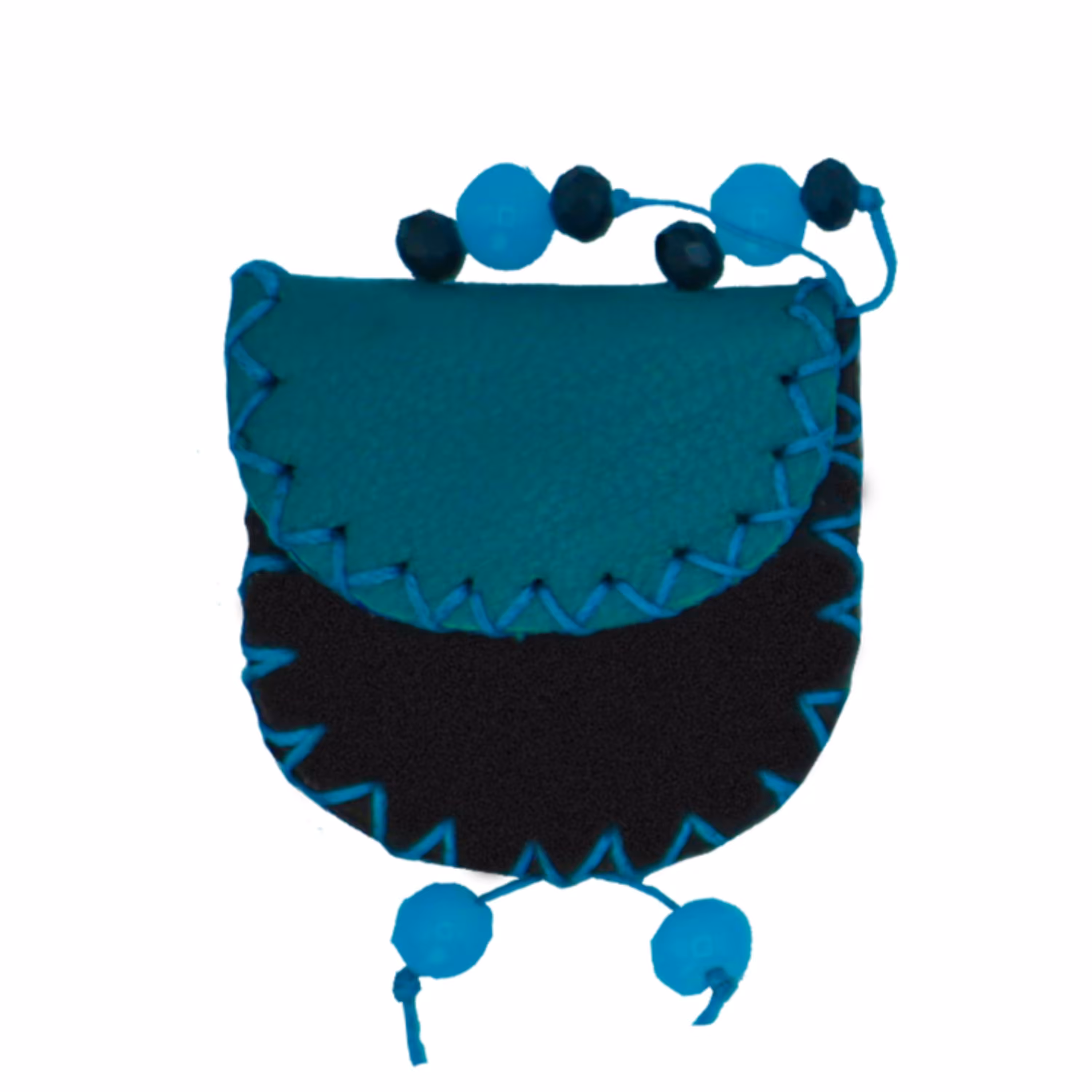 گردنبند چرمی رنگی (12 عدد) 