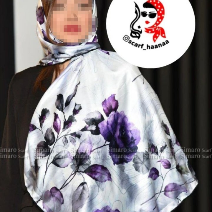 روسری دست دوز روسری روسری گل گلی