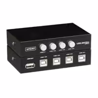 دیتا سوئیچ دستی 4 پورت V-net مدل USB