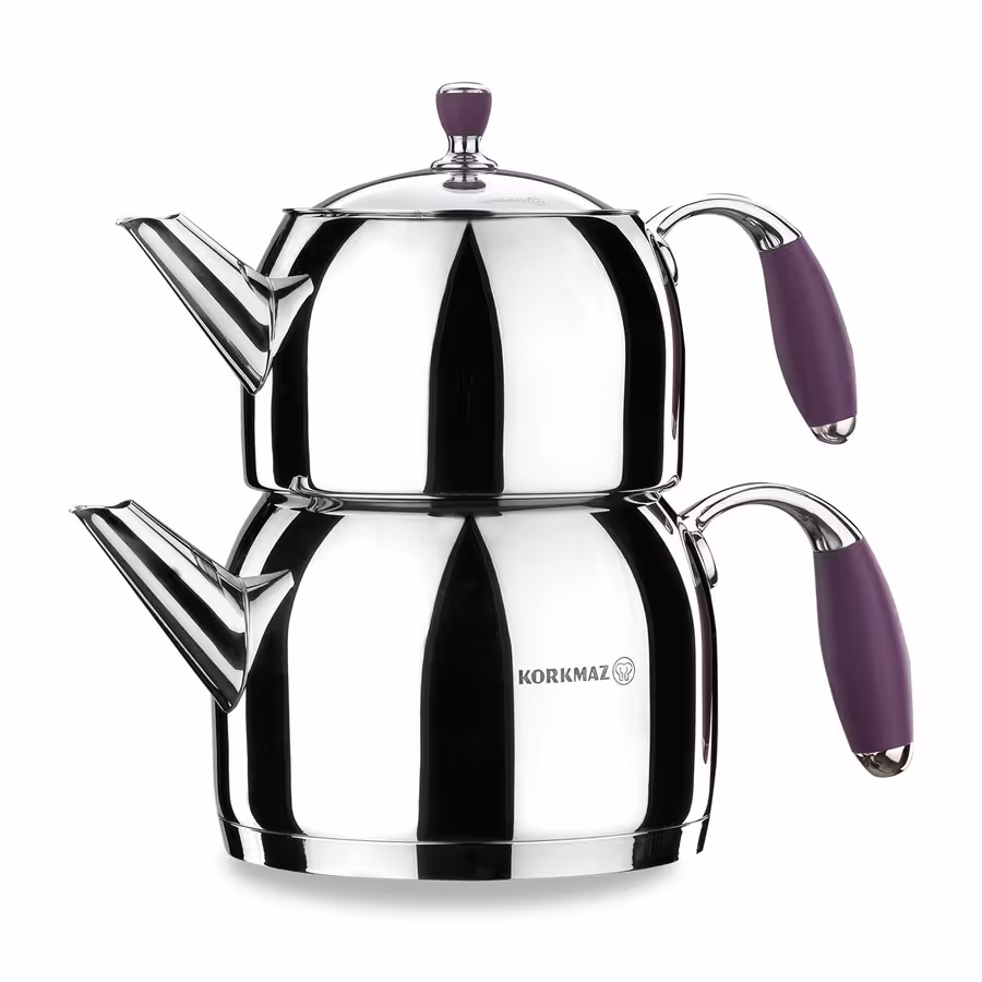 کتری و قوری کرکماز مدل FLORA Maxi A119-03 PURPLE