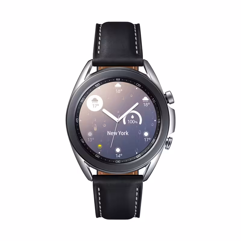 ساعت هوشمند سامسونگ مدل (41mm) Galaxy Watch3 SM-R850 با بدنه استیل ضد زنگ - فیموب
