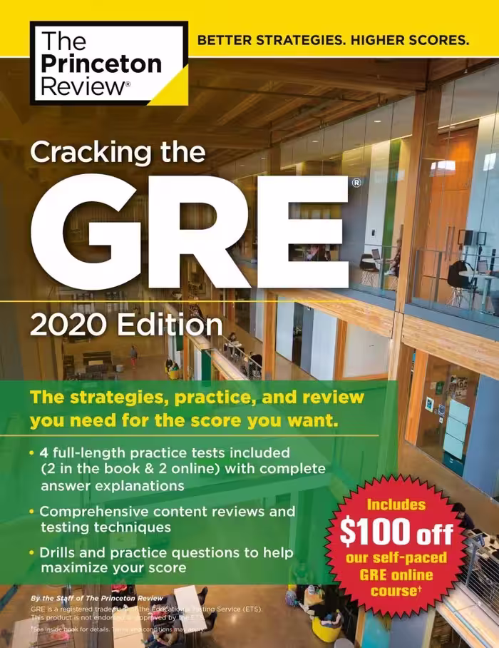 کتاب Cracking the GRE