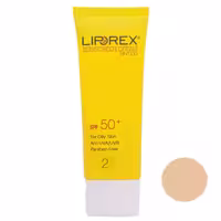کرم ضد آفتاب پوست نرمال تا چرب لیپورکس (Liporex) بژ طبیعی 2