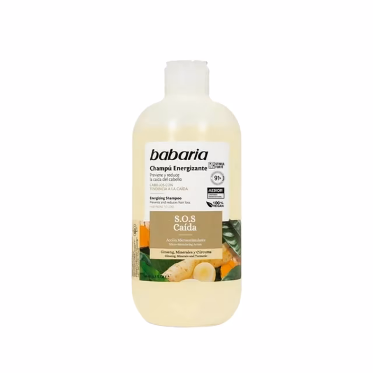 شامپو تقویت کننده و ضد ریزش مو باباریا مدل SOS حجم 500 میلی لیتر