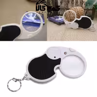 ذره بین کشویی چراغ دار 5x45mm