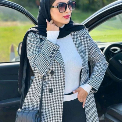 مانتو کتی زنانه پشمی موهر مدل کت موهر پشمی