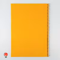 دفتر مشق 100 برگ سیمی رنگی آونگ نارنجی