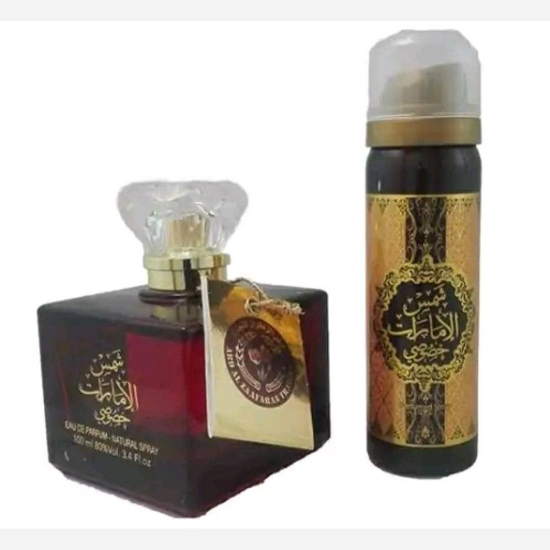 ادکلن شمس الامارات خصوصی برند ارض الزعفران