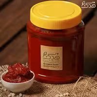 رب گوجه خانگی کم نمک فدک شعبه 5 (800گرم)