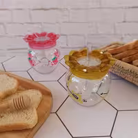 ظرف عسل خوری اکرولیک طرحدار