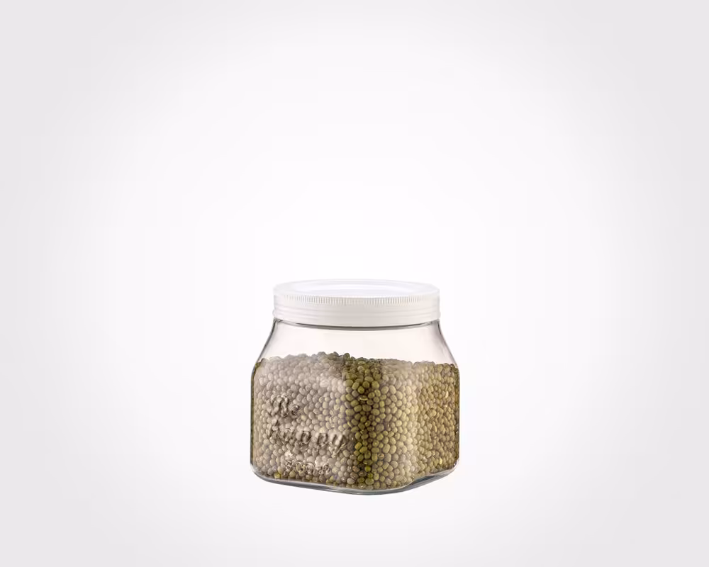 بانکه پت چهارگوش 800 میلی لیتر لیمون کد 2310