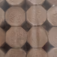 مهر کربلا  در بسته 20 عددی  . شش ضلعی 