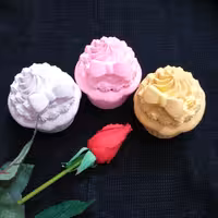 کاپ کیک رنگ نشده(خام)